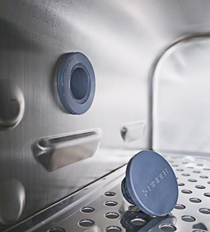 Inkubator Binder Kabeldurchführung